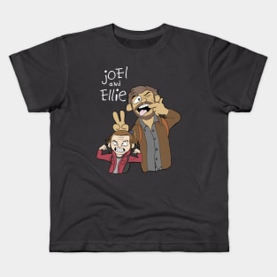 Joel and Ellie - Comic Strip Parody Kids T-Shirt